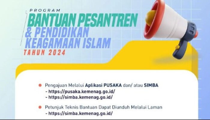 Dibuka 10 Program Bantuan Pesantren dan Pendidikan Keagamaan Islam 2024, Apa Saja?