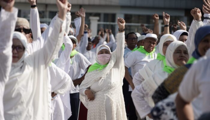Faktor Kesehatan Jadi Fokus Utama, Pemerintah Luncurkan Senam Haji dan Diikuti Lebih dari 28 Ribu Jemaah