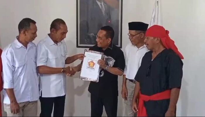 Mat Marasabessy Resmi Meminang Partai Gerindra, Maju sebagai Bakal Calon Bupati Malteng