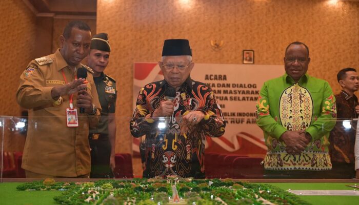 Akselarasi Pembangunan Papua Selatan, Wapres: Pancarkan Cahaya Kesejahteraan dan Keadilan di Timur Indonesia