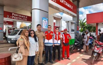 Persiapan Nataru 2024, Pertamina Bersama Disperindag Merauke Sidak SPBU Pastikan Kualitas Pertamax