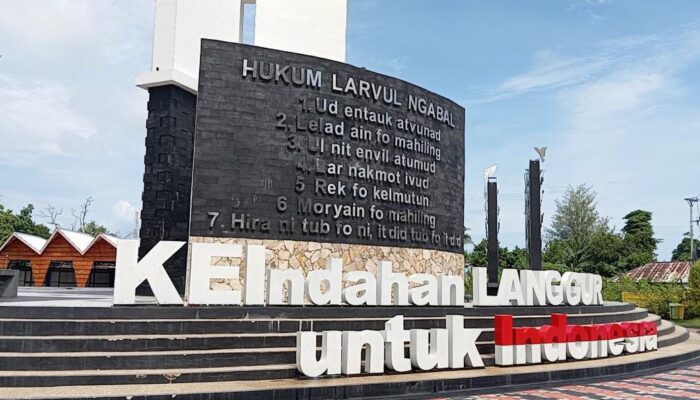 Dugaan Korupsi, Kejaksaan Negeri Tual Cek Fisik Landmark Kota Langgur