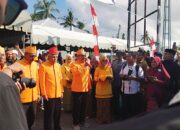 Ini Prosesi Penyambutan Adat Wali Kota dan Wakil Tual saat Tiba di Ohoi Dullah