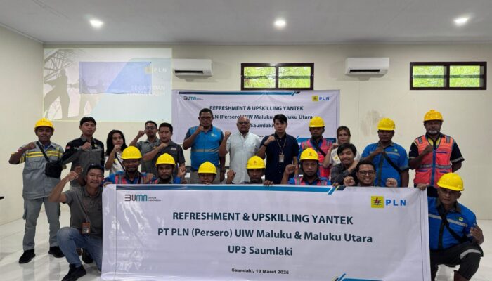 Tingkatkan Kompetensi dan Keselamatan Kerja, PLN UP3 Saumlaki Konsisten Gelar Refreshment & Upskilling Yantek