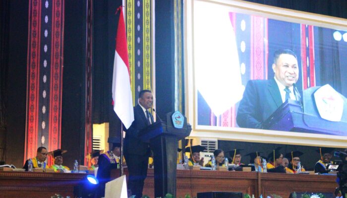 Unpatti Luluskan 2.360 Wisudawan, Wagub Vanath Beri Pesan Ini