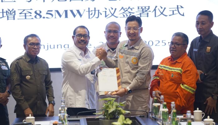 Tingkatkan Keandalan Listrik di Kawasan Weda, PLN UIW MMU–IWIP Teken Kerja Sama Excess Power 8,5 MW