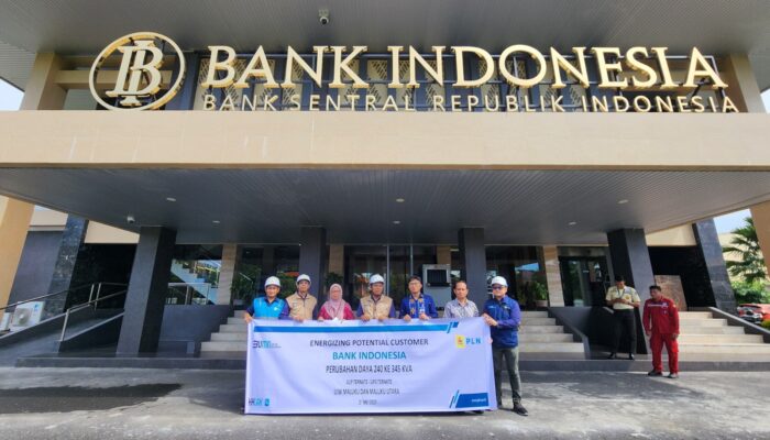 PLN UP3 Ternate Sukses Realisasikan Penambahan Daya Listrik Kantor Perwakilan BI Malut dari 240 kVA ke 345 kVA
