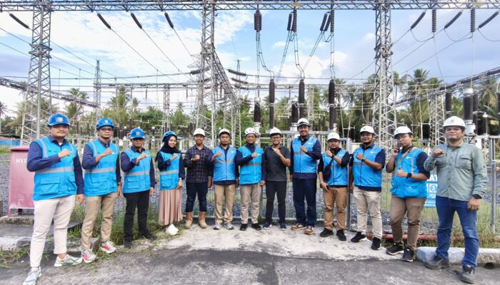 Perkuat Keandalan Pasokan Listrik, PLN Maluku Tinjau Kesiapan PLTMG Mamuya dan GI Mede