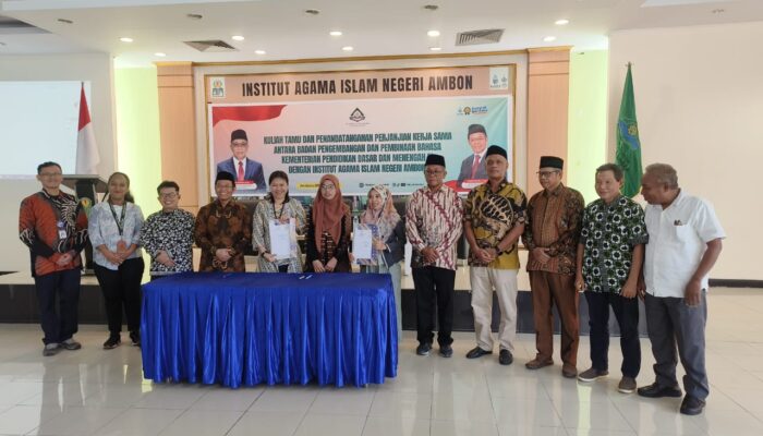 UIN AMSA Jalin Kerja Sama dengan Badan Pengembangan dan Pembinaan Bahasa Kemendikbudristek