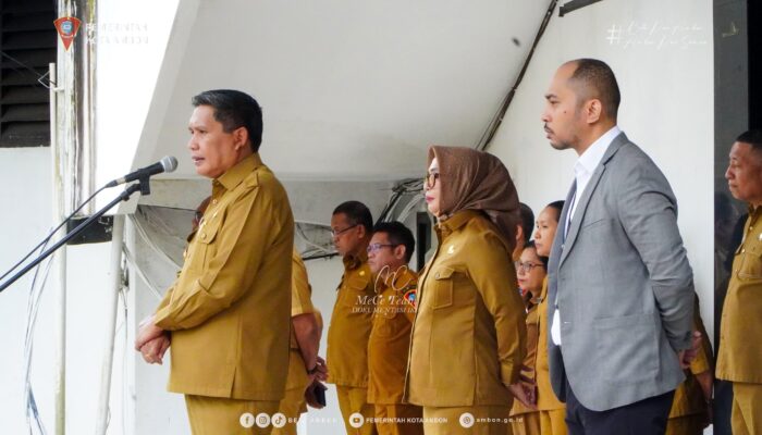 Ambon Siap Sambut HUT RI dan Hari Jadi ke-450, Wali Kota Tegaskan Komitmen Tertibkan Kawasan Mardika