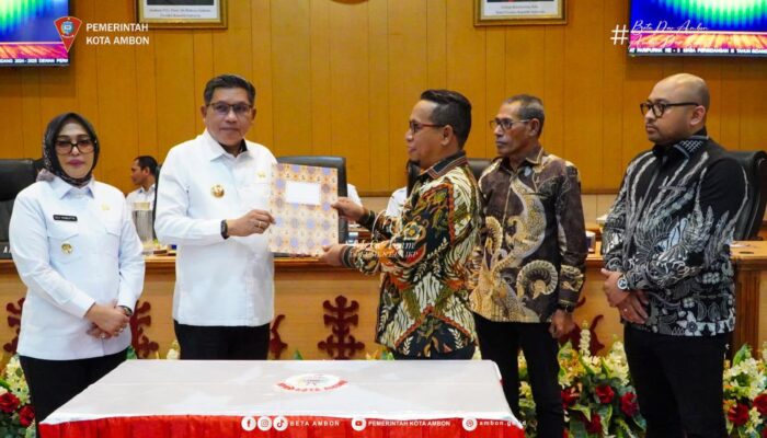 Pemkot dan DPRD Ambon Sepakat Ubah Arah Kebijakan Anggaran 2025, Fokus pada Efisiensi dan Pelayanan Publik