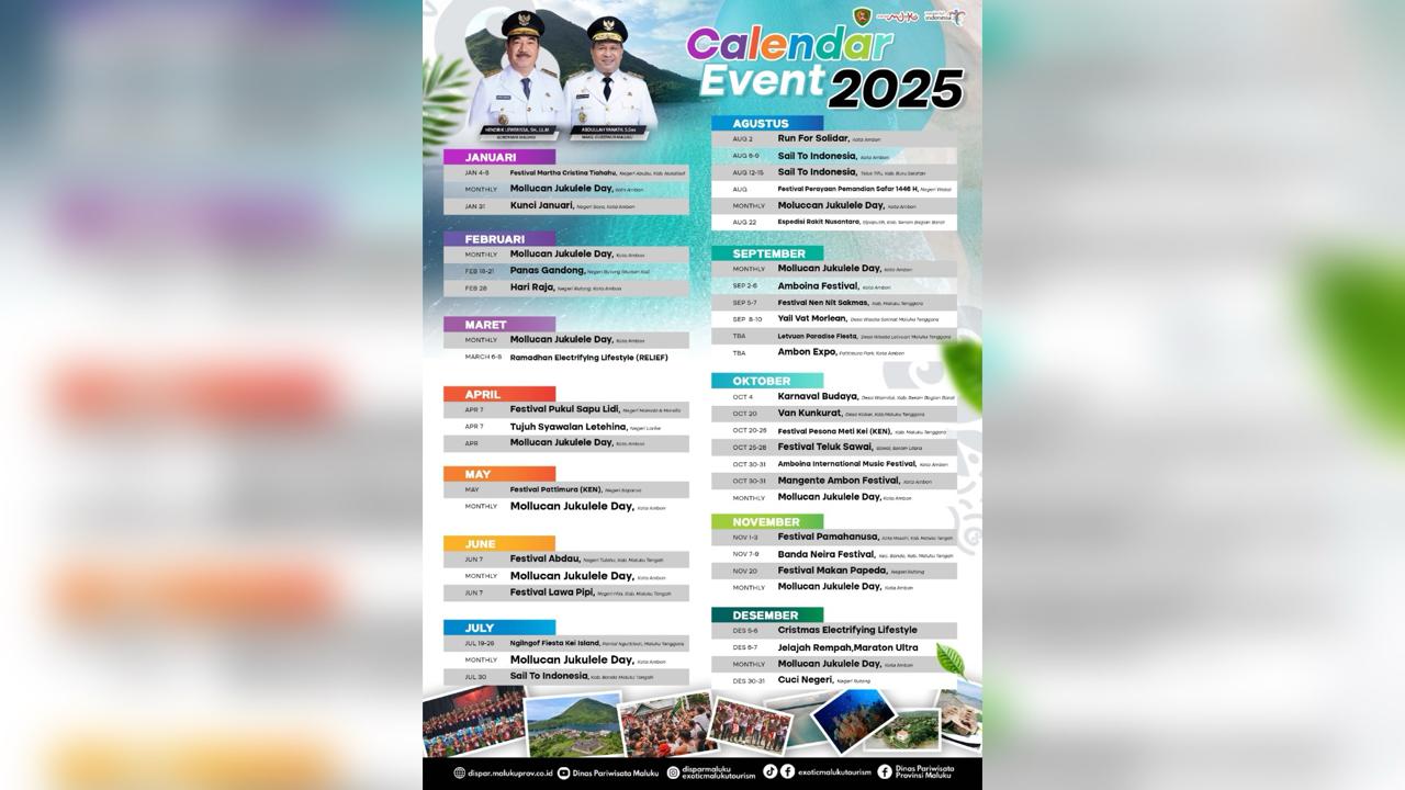 26/7/2025 - Calendar ofEvent 2025