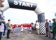 Ratusan Pelajar di Maluku Tenggara Kota Ikut Lomba Gerak Jalan Indah, Meriahkan HUT ke-80 RI