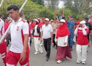 Semarak Kirab Merah Putih Warnai Peringatan HUT ke-80 RI di Kota Tual