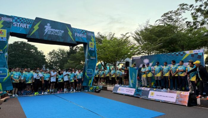 Rangkaian Hari Pelanggan Nasional, PLN Sukses Gelar Ternate Electric Run 2025