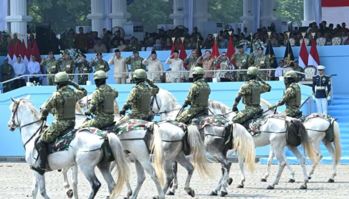 Pamer Kekuatan dan Sinergi Matra, HUT ke-80 TNI Tampilkan Modernisasi Alutsista dan Profesionalisme Prajurit