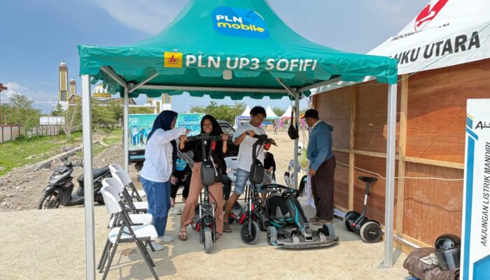 PLN UP3 Sofifi Hadirkan Inovasi dan Pastikan Listrik Andal selama HUT ke-26 Provinsi Maluku Utara