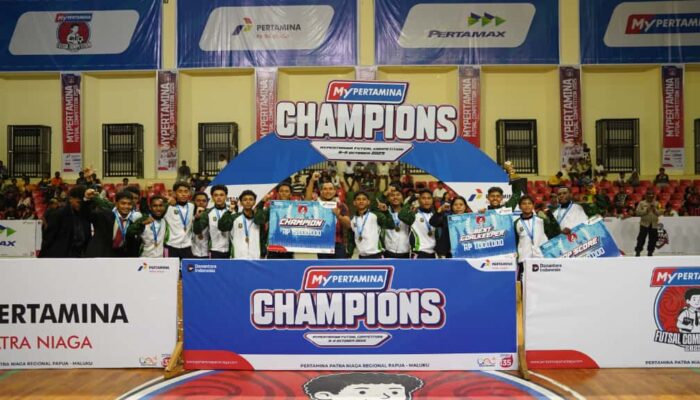 MyPertamina Futsal Competition 2025 Sukses Digelar, SMA Negeri 1 Merauke Boyong Gelar Juara