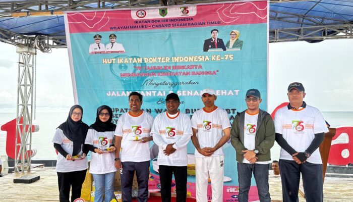 IDI Wilayah Maluku Gelar HUT ke-75 di Kota Bula, Hadirkan Pelayanan Spesialis Gratis