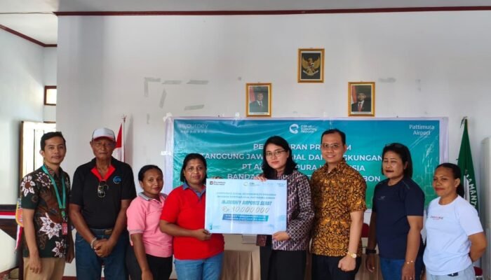 Bandara Pattimura Ambon Gelar Program “Injourney Airport Sehat” di Negeri Hatu