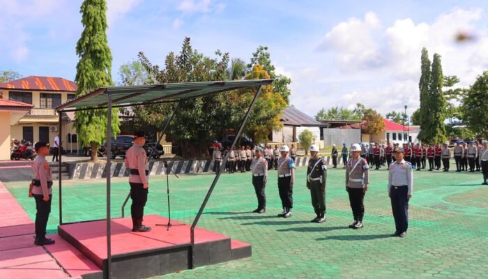 Operasi Zebra Salawaku 2025 Resmi Bergulir, Polres Tual Fokus Tertibkan Pengendara