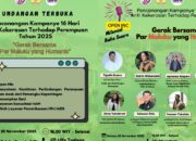 Besok: Kampanye 16 Hari Anti Kekerasan terhadap Perempuan 2025 Dimulai di Ambon