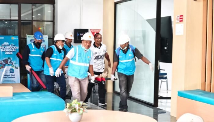 Pegawai Siap Siaga, PLN UP3 Ambon Gandeng PMI Gelar Simulasi Gempa dan Pelatihan P3K