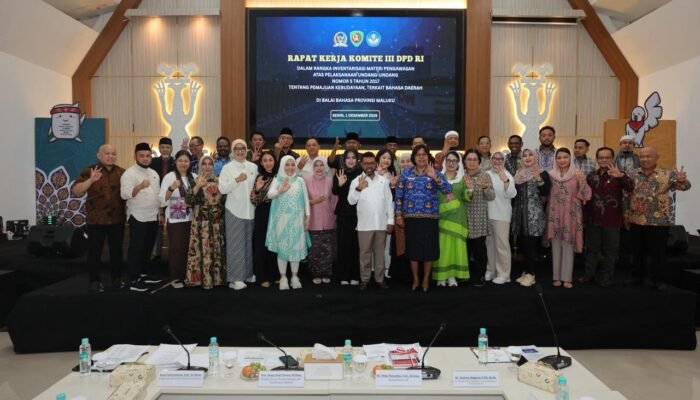 Komite III DPD RI Dorong Penguatan Aturan Bahasa Daerah Berdasarkan Temuan di Maluku