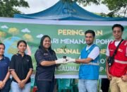 ULP Moa Gelar Penanaman Pohon Bersama Angkatan Muda Gereja Ranting Nazareth, Peringati Hari Tanam Pohon Nasional