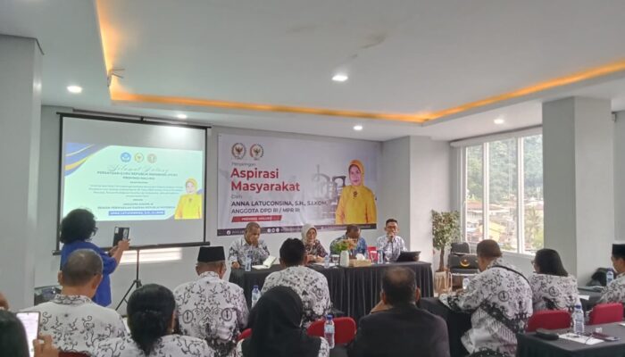 DPD RI Serap Aspirasi PGRI Maluku, Dorong Revisi UU Sistem Pendidikan Nasional