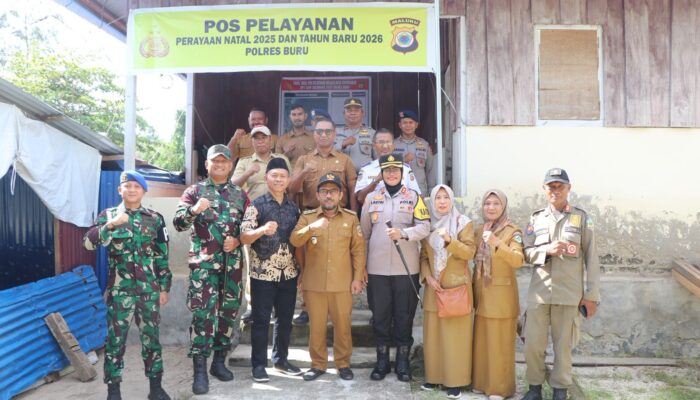 Libur Nataru, Polres Buru Intensifkan Pengamanan di Titik Wisata dan Pelabuhan