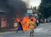 Terjadi Lagi, Mobil Terbakar di Ambon, Diduga Angkut BBM Ilegal