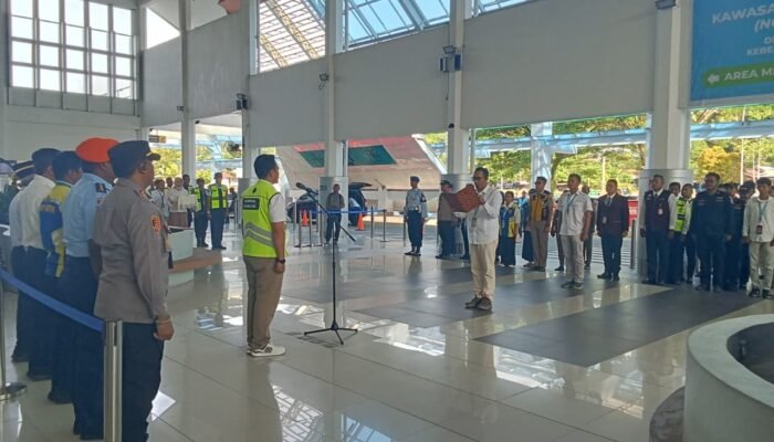 Posko Natal dan Tahun Baru di Bandara Pattimura Ambon Resmi Berakhir