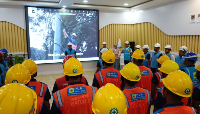 PLN UIW MMU Berangkatkan Tim BKO Batch 3 untuk Percepatan Pemulihan Kelistrikan di Aceh