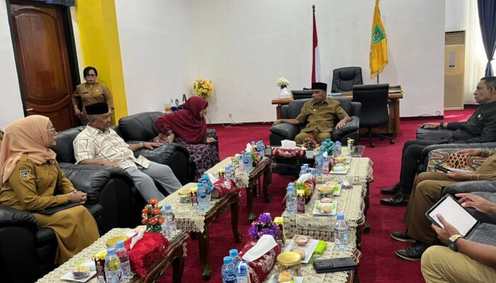 Komisi XI DPR RI Sambangi Pemkot Tual, Amir Rumra Sampaikan Sejumlah Usulan Strategis