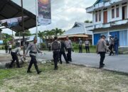 Sesuai Instruksi Presiden, Polres Kota Tual Lakukan Pembersihan di Desa Fiditan