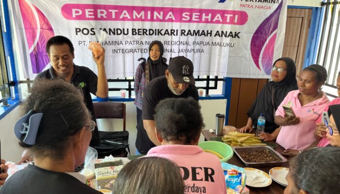 Pertamina Patra Niaga Papua Maluku Dorong Ketahanan Gizi Keluarga Lewat Inovasi Pangan Lokal di Jayapura