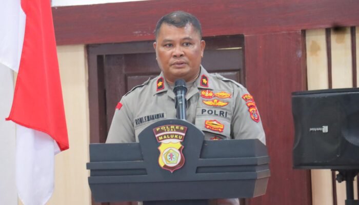 Polres Tual Gelar Latpra Ops Ketupat Salawaku Jelang Idul Fitri 2026