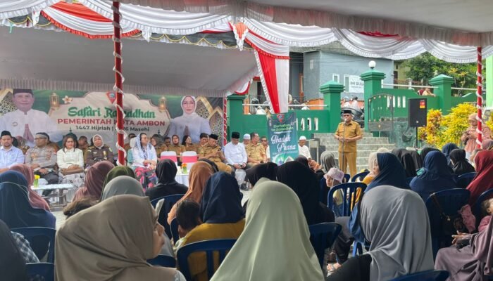 Safari Ramadan 1447 H, Bodewin Ajak Warga Jaga Kota Ambon Tetap Kondusif