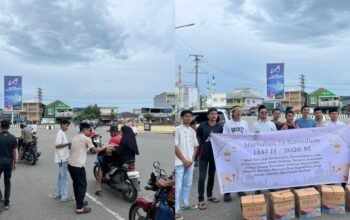 Pererat Kebersamaan Ramadan, GASMEN Maluku Turun ke Jalan Bagi Takjil