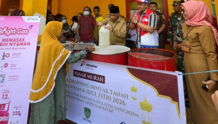 Sinergi Pertamina Patra Niaga dan Pemkot Tual Hadirkan Pasar Murah, Jamin Pasokan Energi Jelang Idul Fitri 1447 H