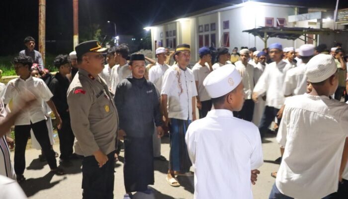 Pasca Konflik, Wakapolres Tual Gendeng Pemuda Fidatan Gelar Dendang Sahur