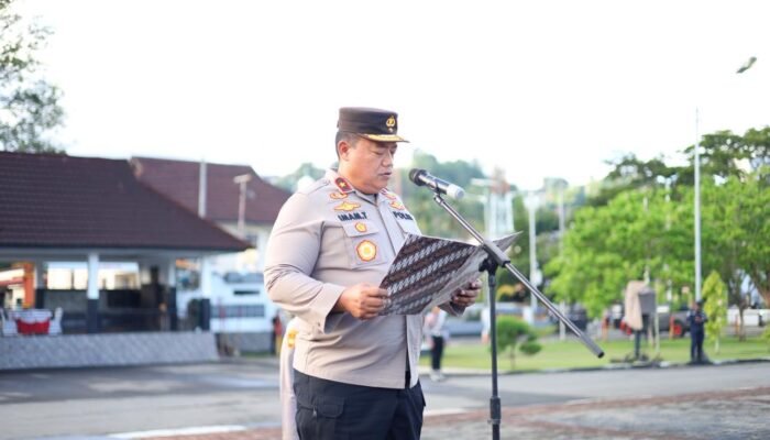 TEGAS! Wakapolda Maluku Ingatkan Anggota: Nama Baik Polisi Harus Dijaga, Jangan Sampai Tercoreng!