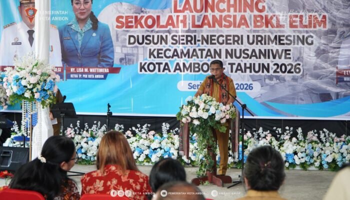 Lewat Sekolah Lansia BKL Elim, Pemkot Ambon Perkuat Kota Inklusif bagi Lansia