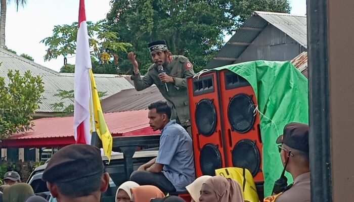 Ratusan Massa Geruduk Polres Tual, Protes Pemindahan Lokasi Sidang Kasus Eks Brimob