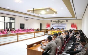 Polres Buru Sosialisasi Program ASABRI dan Pengenalan Produk Bank BRI