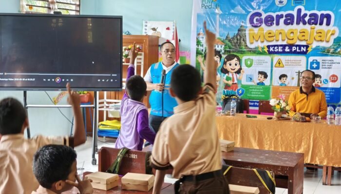 PLN UIW MMU Edukasi Siswa SD di Ambon, Bangun Kesadaran Keselamatan Listrik Sejak Dini