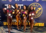 Harumkan Nama Indonesia, Polwan Polda Maluku Raih 3 Medali di Ajang Bodybuilding Asia