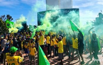 Ribuan Suporter Ramaikan Konvoi Sambut Piala Dunia 2026 di Tual Maluku Tenggara