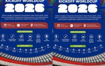 Catat! Titik Kumpul & Rute Konvoi Akbar Piala Dunia 2026, Warga Kepulauan Kei Merapat